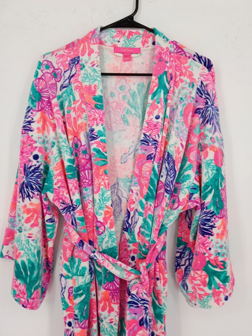 Lilly Pulitzer Velour Robe 